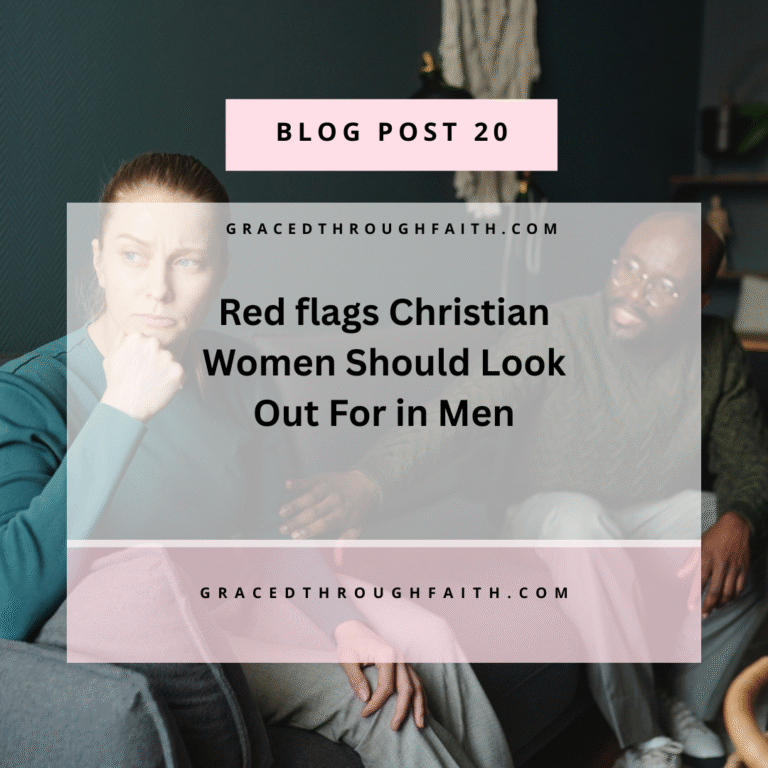 Red Flags Christian Women Should Look Out for in Men