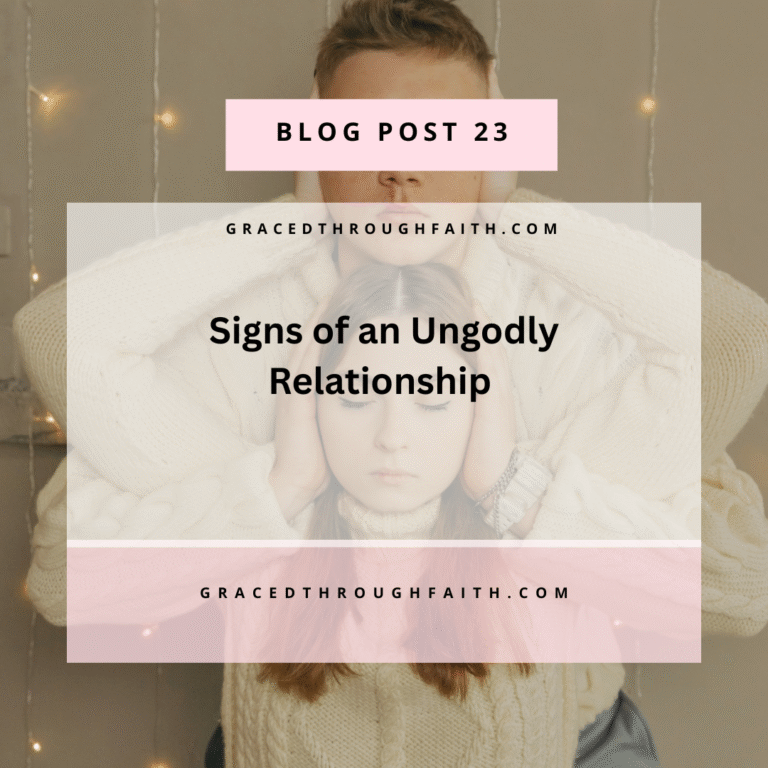 Signs Of An Ungodly Relationship