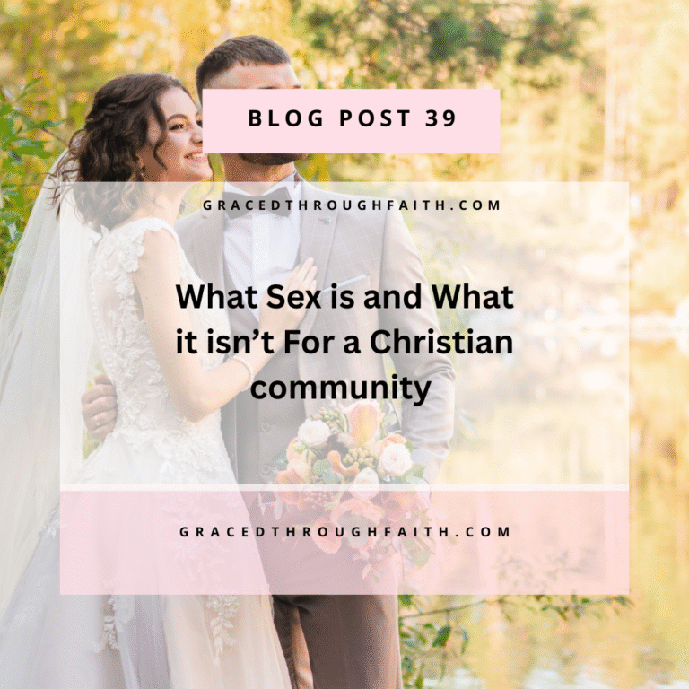 What Sex Is and What It Isn’t for a Christian Community