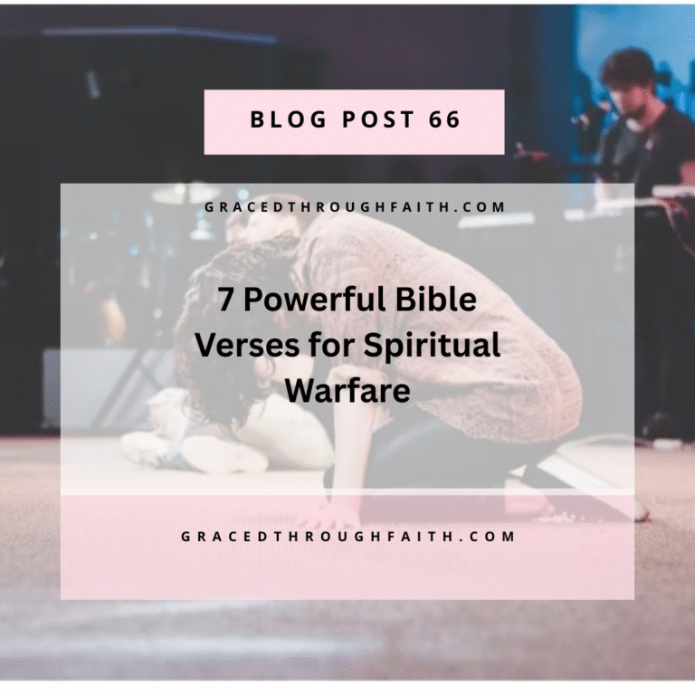 7 Powerful Bible Verses for Spiritual Warfare