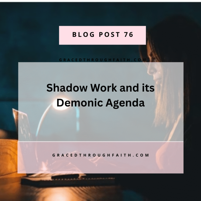 Shadow Work And its Demonic Agenda